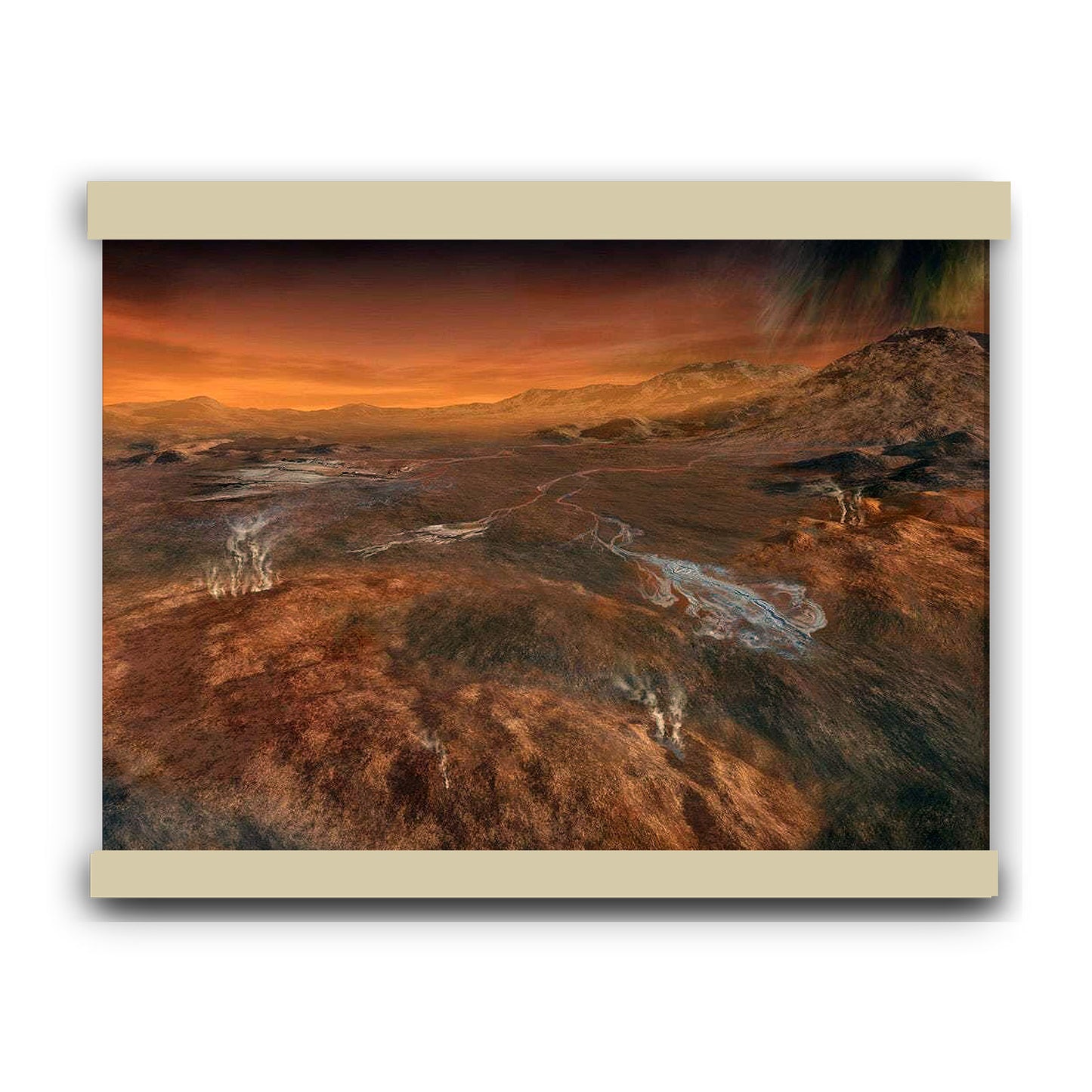 Artist concept Hotei Arcus by NASA | Hanging Canvas Art | Choice of Board Colors