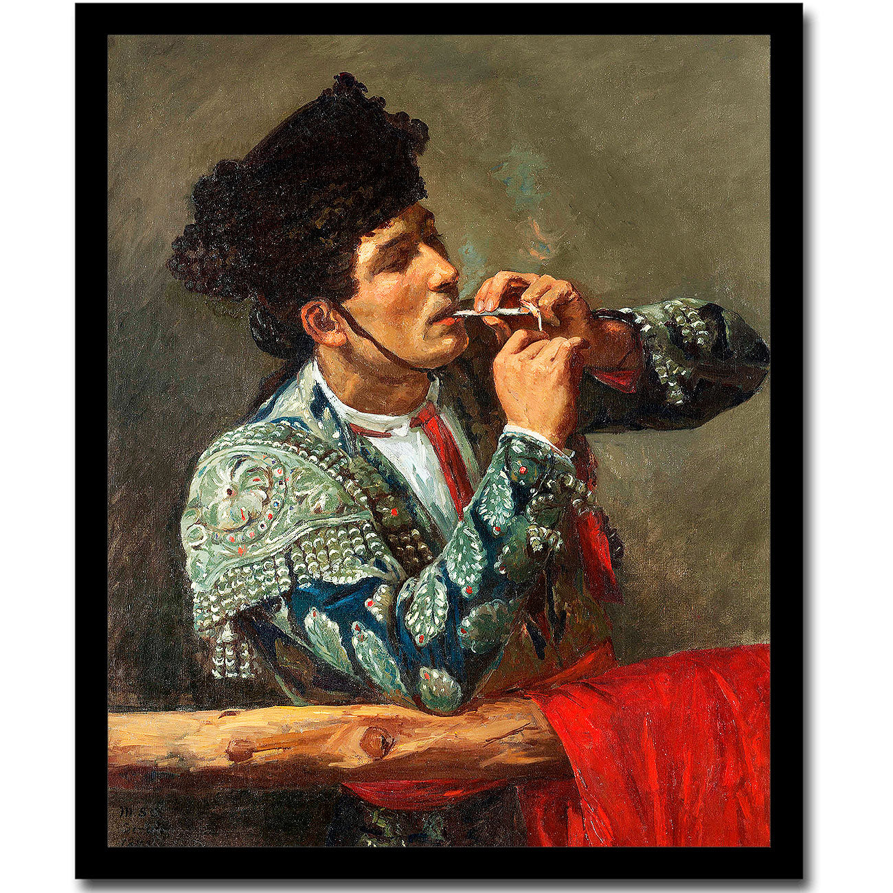 After the Bullfight (1873) by Mary Cassatt