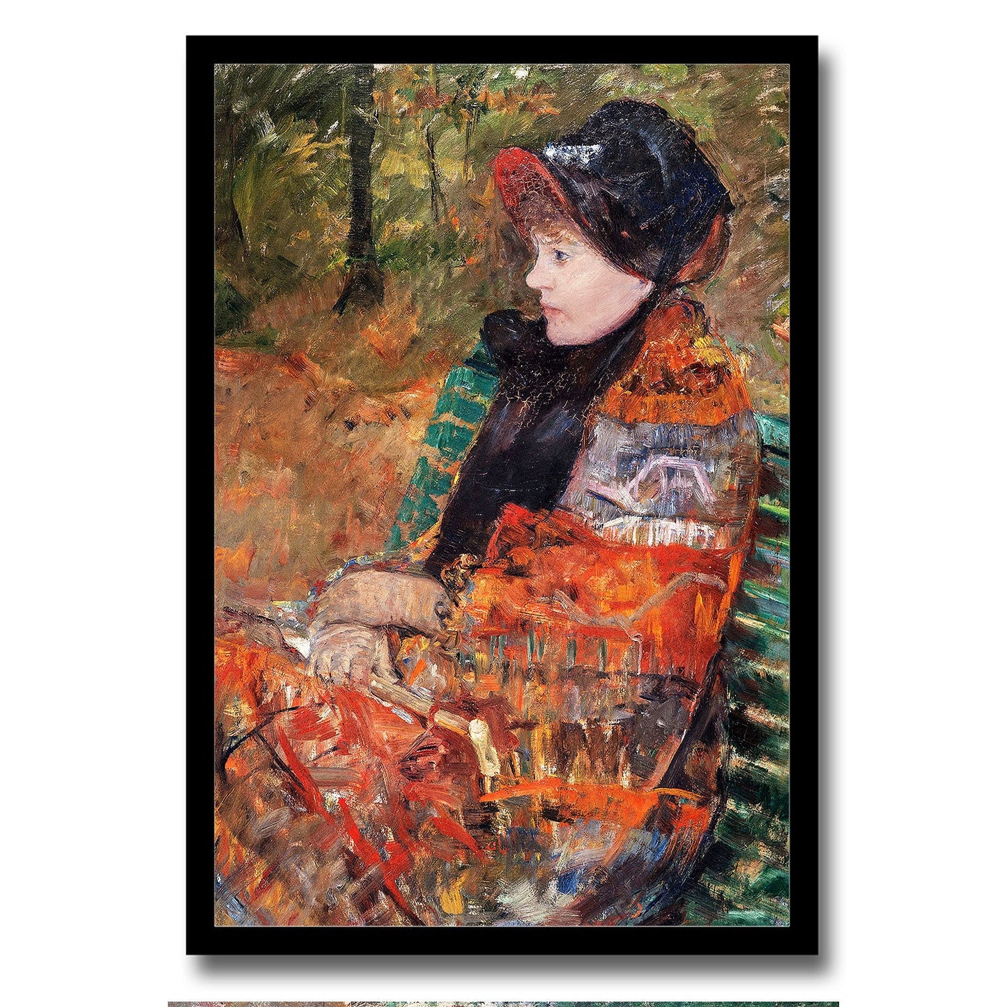 Autumn, portrait of Lydia Cassatt (1880) by Mary Casset