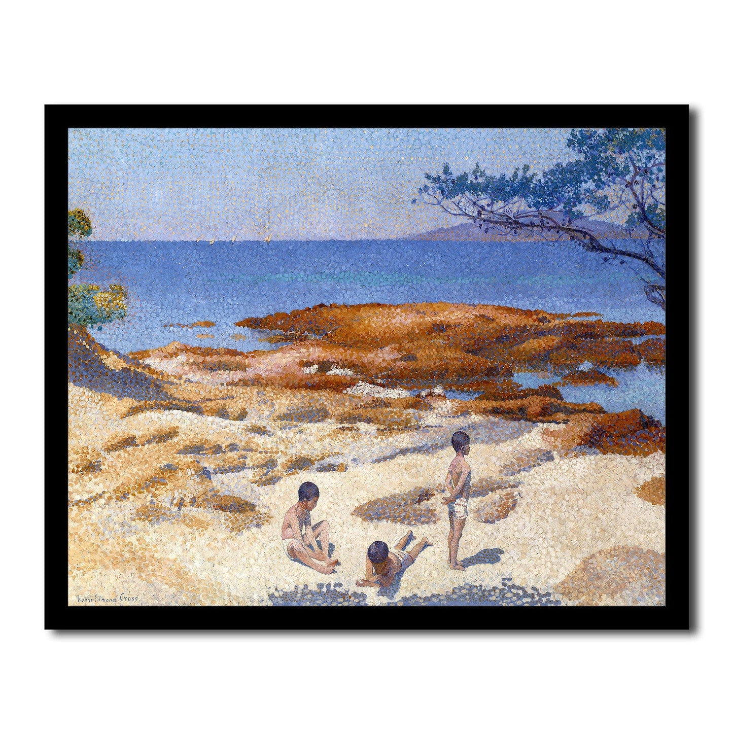 Beach at Cabasson (1891–1892) by Henri Cross