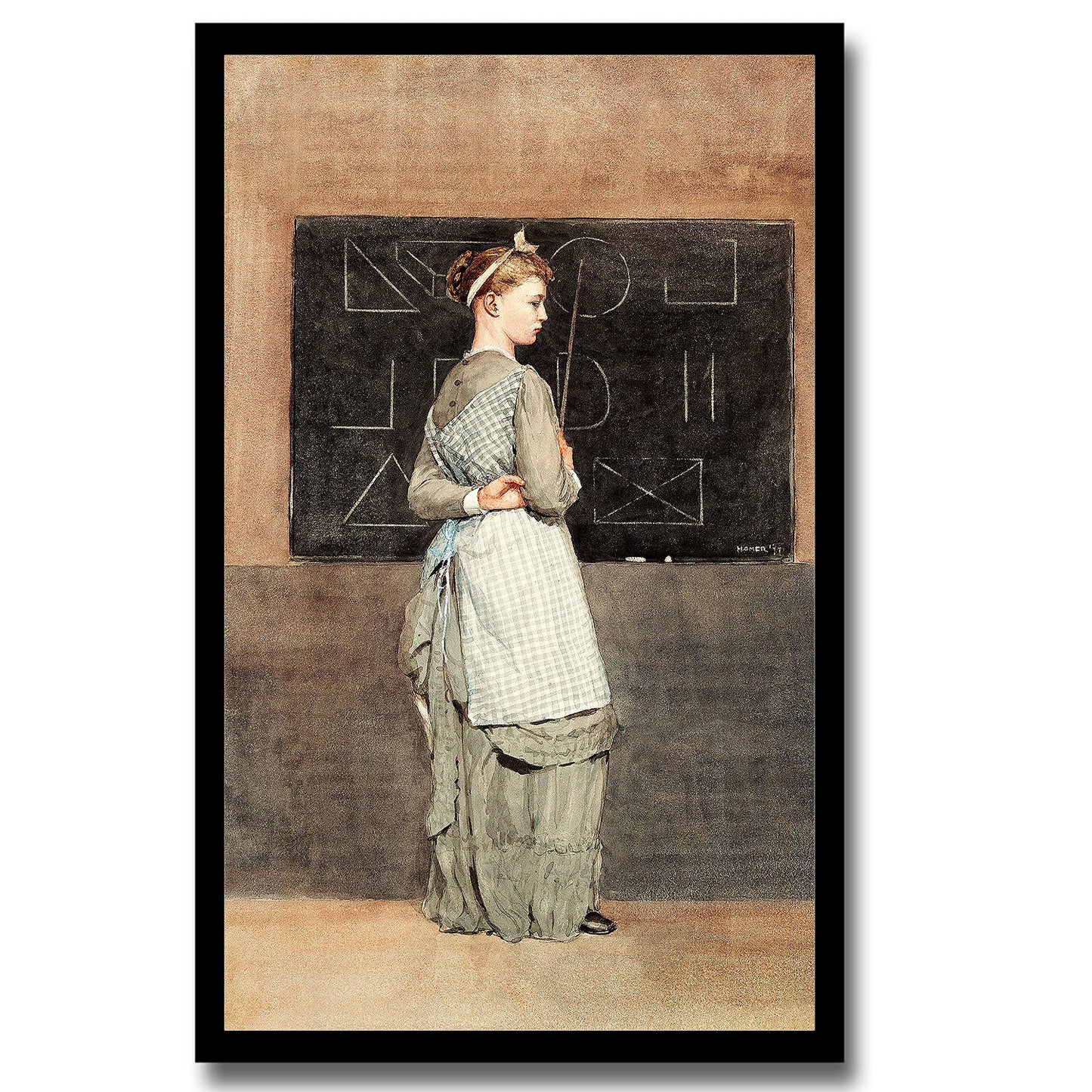 Blackboard (1877) by Winslow Homer