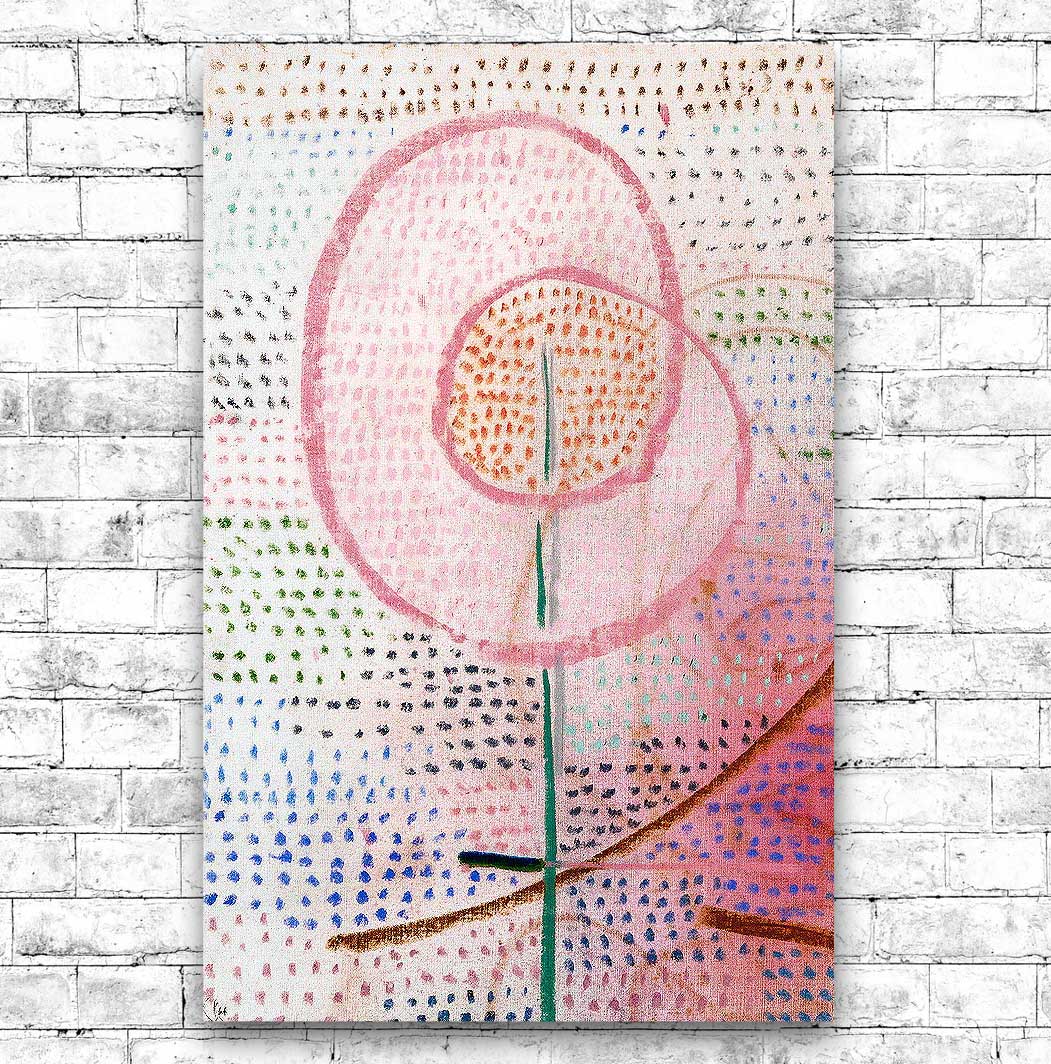 Blossoming (1934 by Paul Klee - Buy Print Only or Mounted with Choice of Accent Color