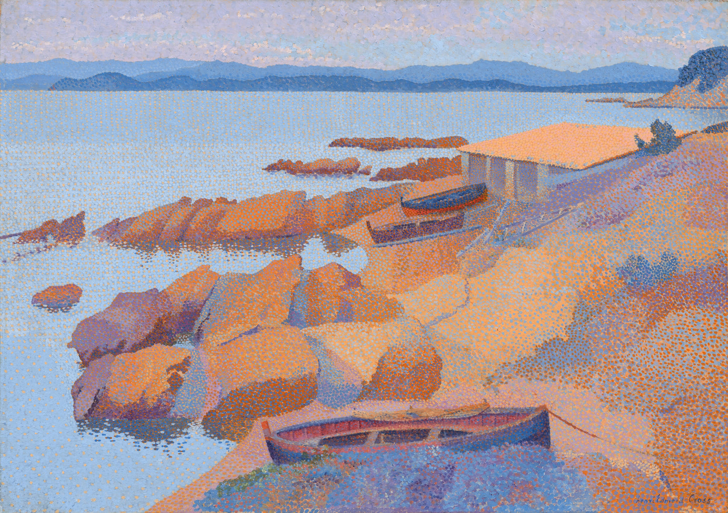 Calanque des Antibois (1891–1892) by Henri-Edmond Cross