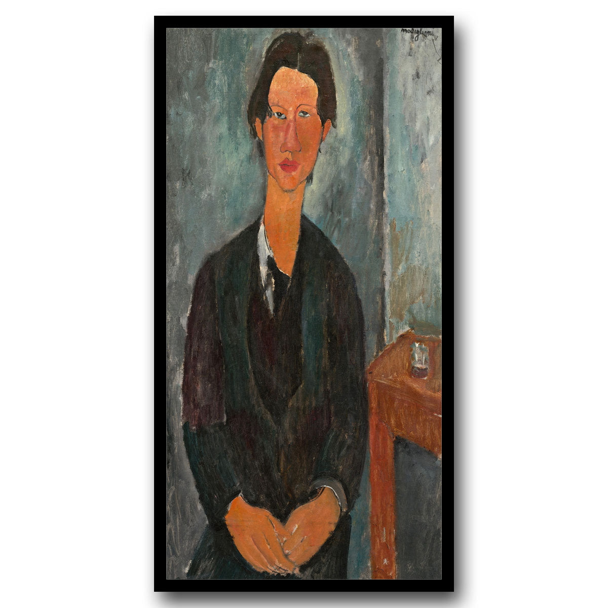 Chaim Soutine (1917) by Amedeo Modiglian