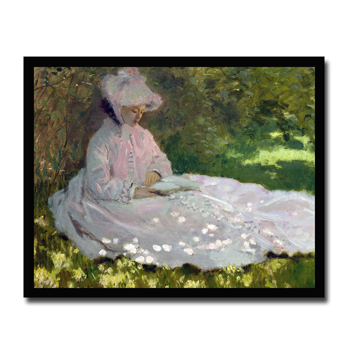 Springtime by Claude Monet