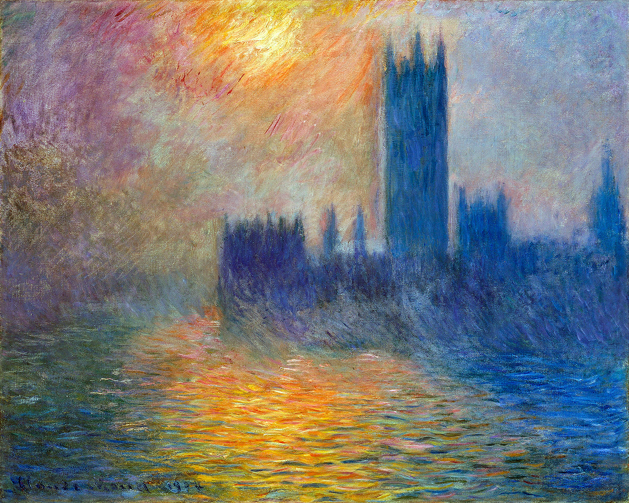 Houses of Parliament, London (1900–1901) by Claude Monet