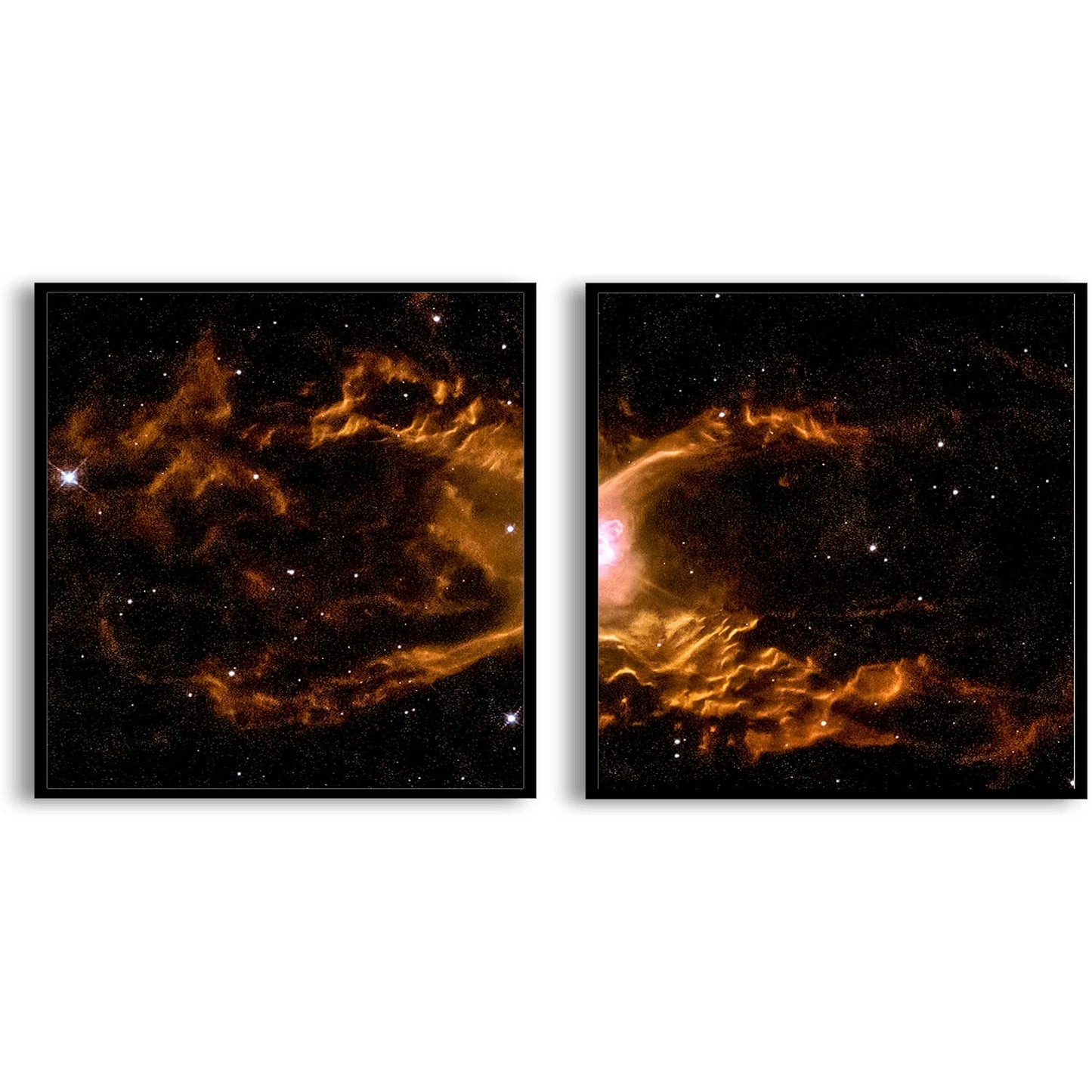 Web of Giant Red Spider Nebula | Choose Style | Size & Trim Color