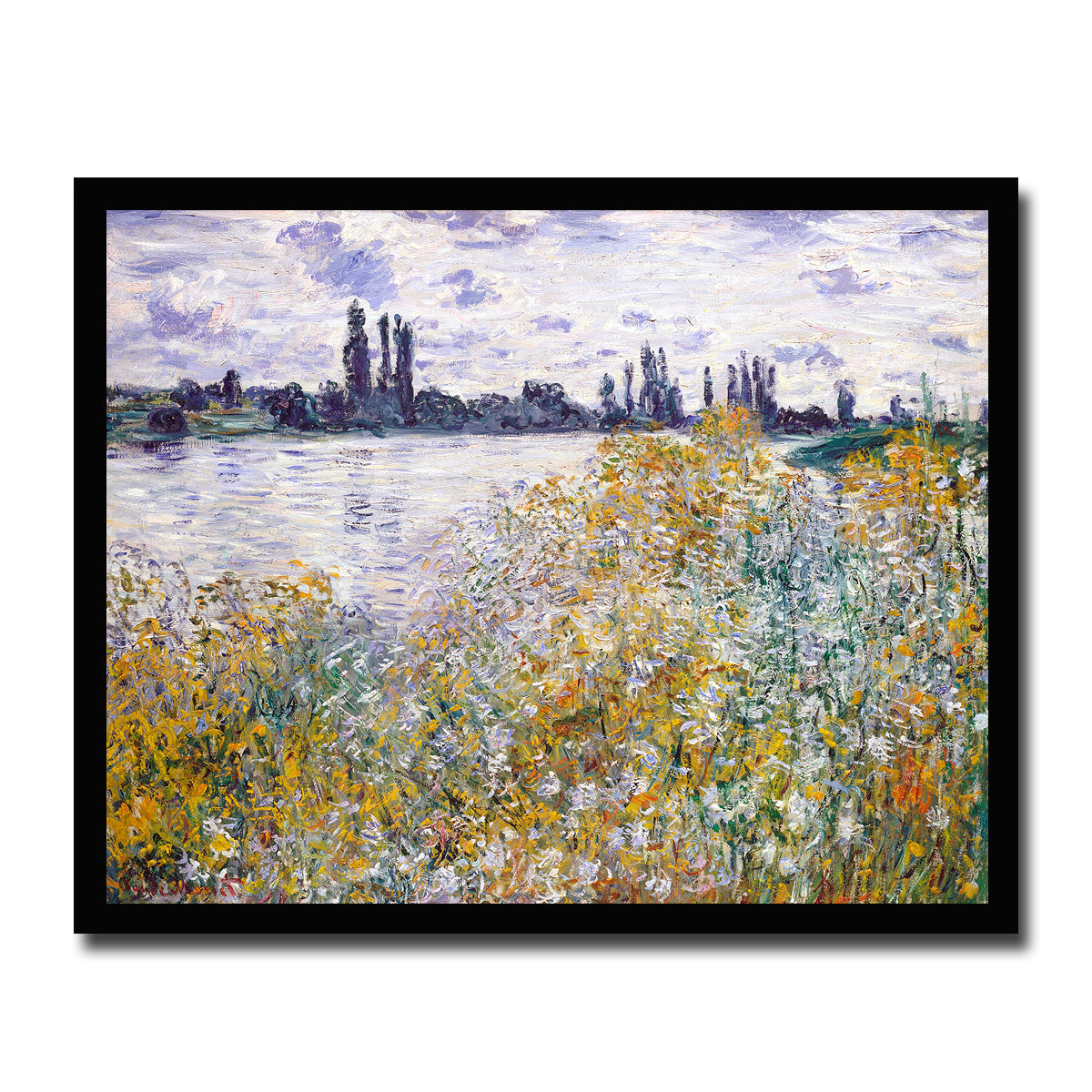 Ile aux Fleurs near Vetheuil (1880) by Claude Monet