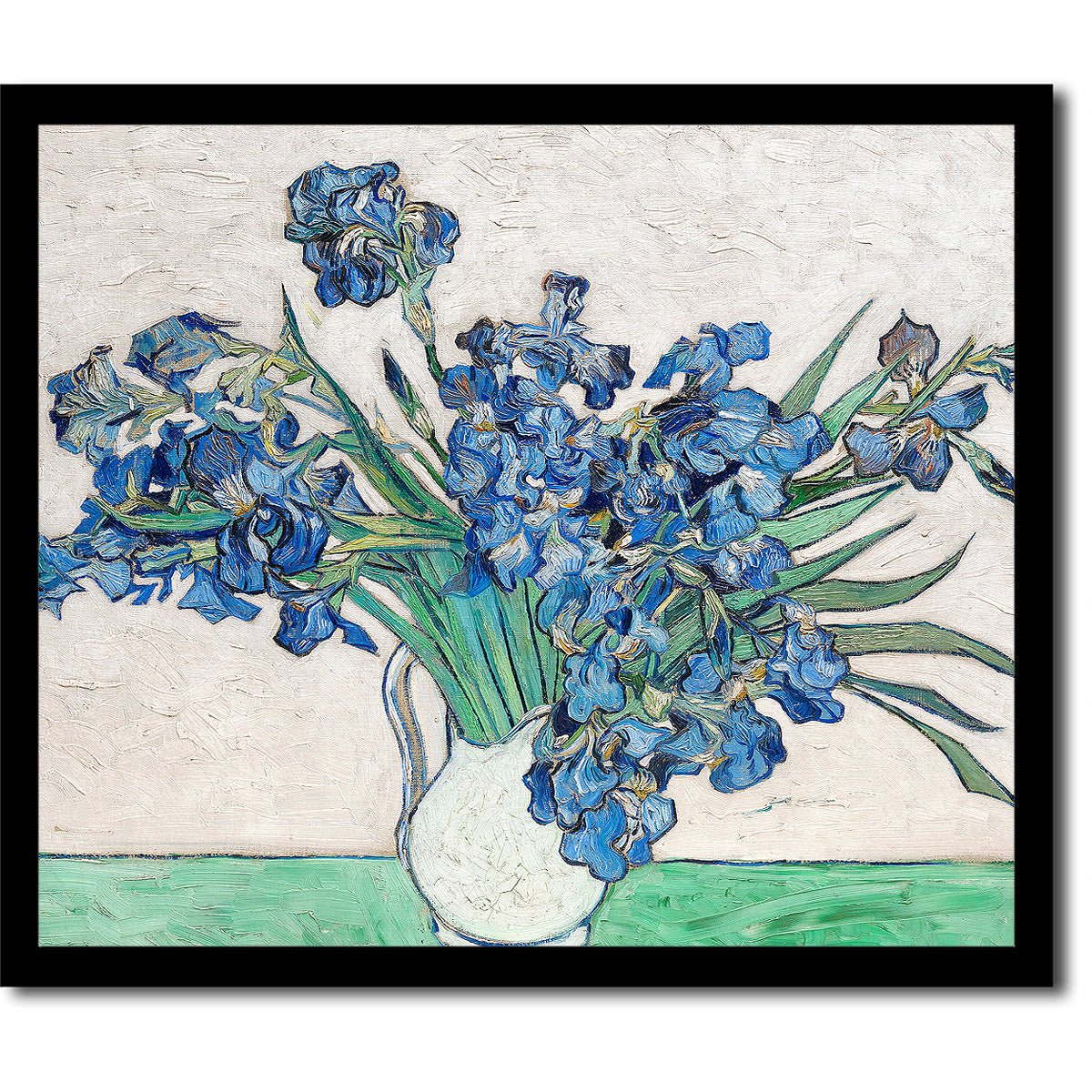 Irises (1890) by Vincent van Gogh