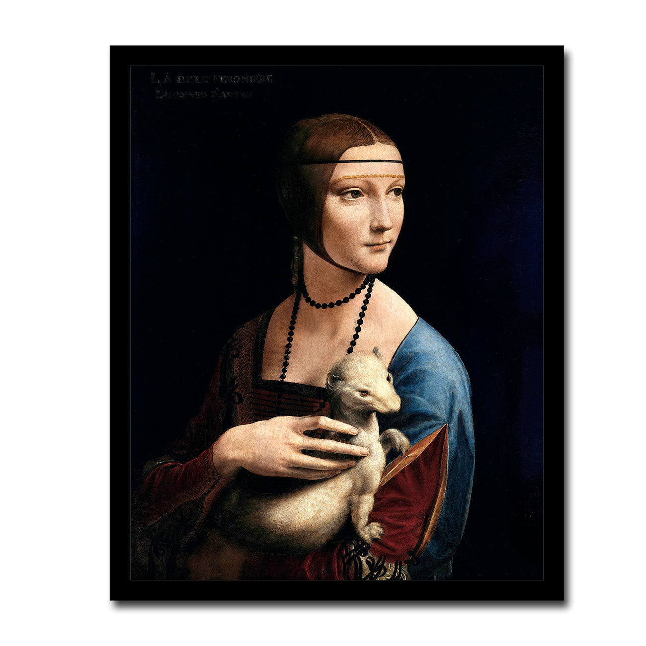 Lady with an Ermine (ca. 1490) by Leonardo Di Vinci