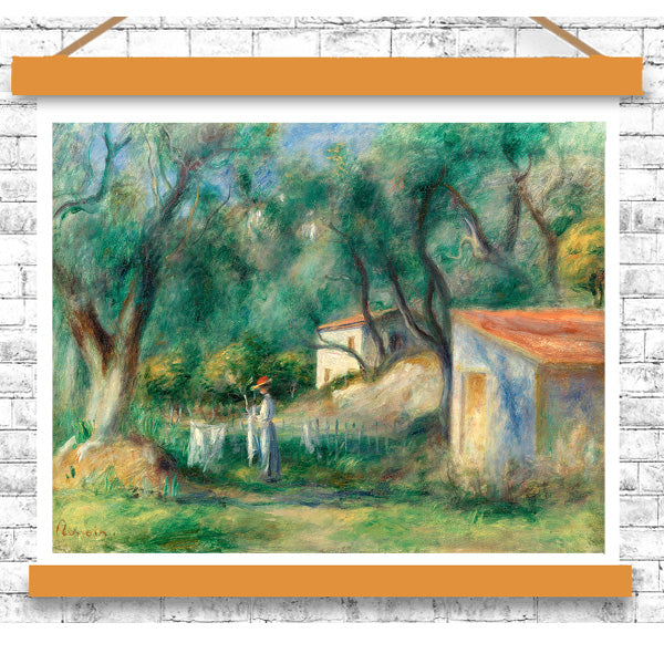 Le Cannet by Pierre Renoir - Buy Print Only or Mounted with Choice of Accent Color