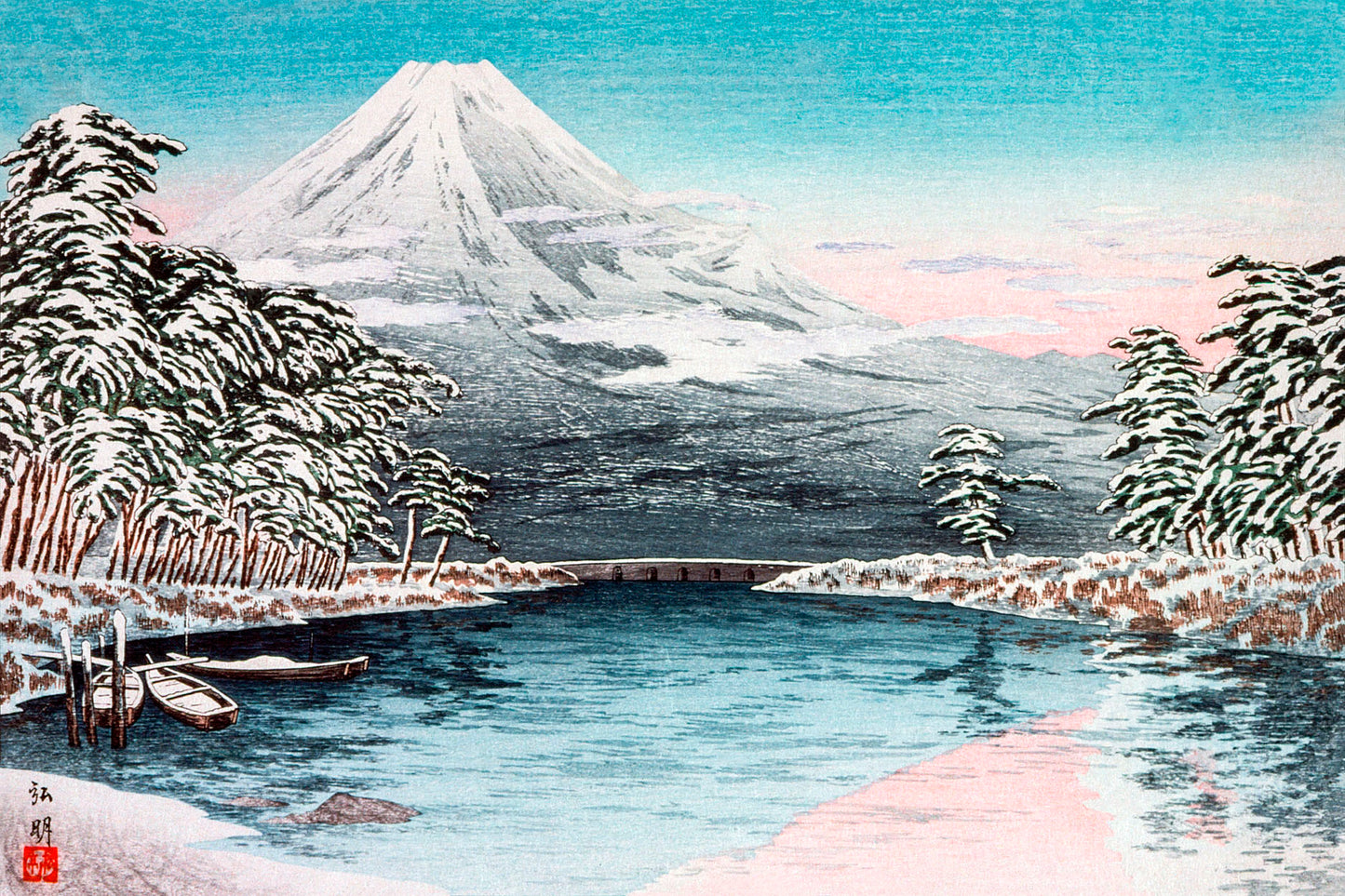 Mt. Fuji from Tagonoura | Choose Style | Size & Trim Color
