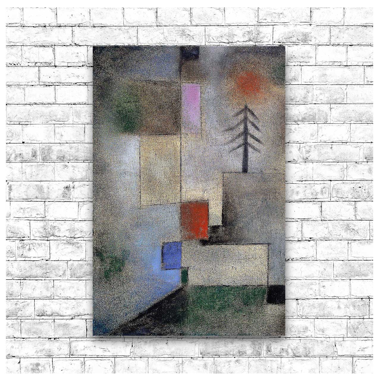Small fir picture (1922) by Paul Klee - Buy Print Only or Mounted with Choice of Accent Color