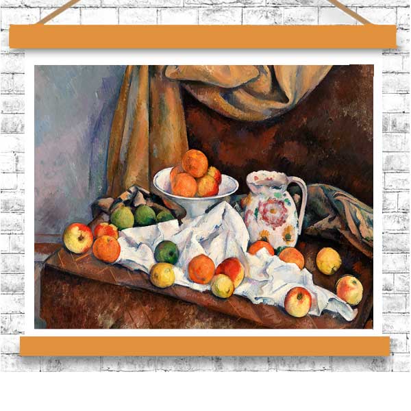 Still Life (Nature morte) (ca. 1892–1894) by Paul Cezanne - Buy Print Only or Mounted with Choice of Accent Color