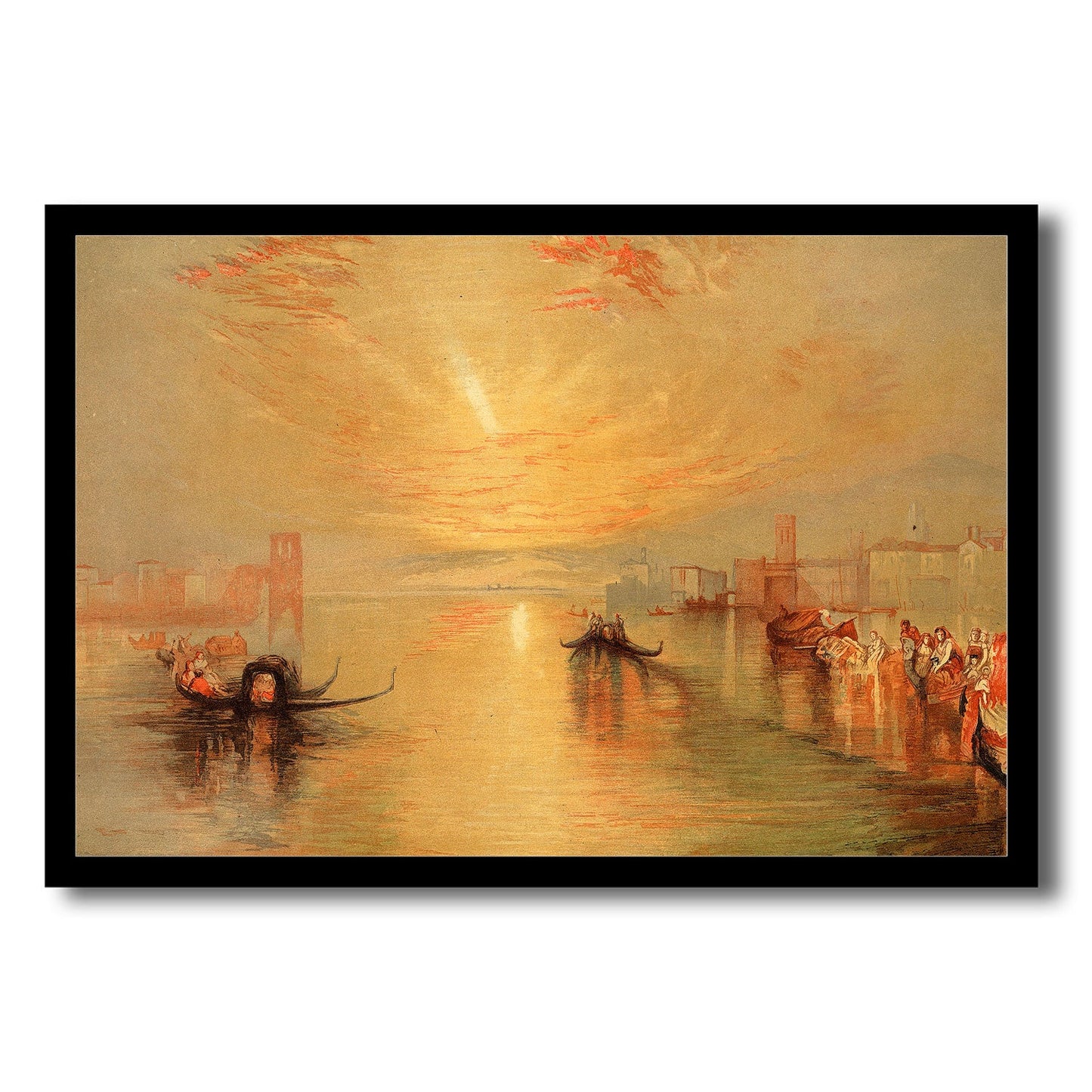 The Approach to Venice by J.M.W. Turner