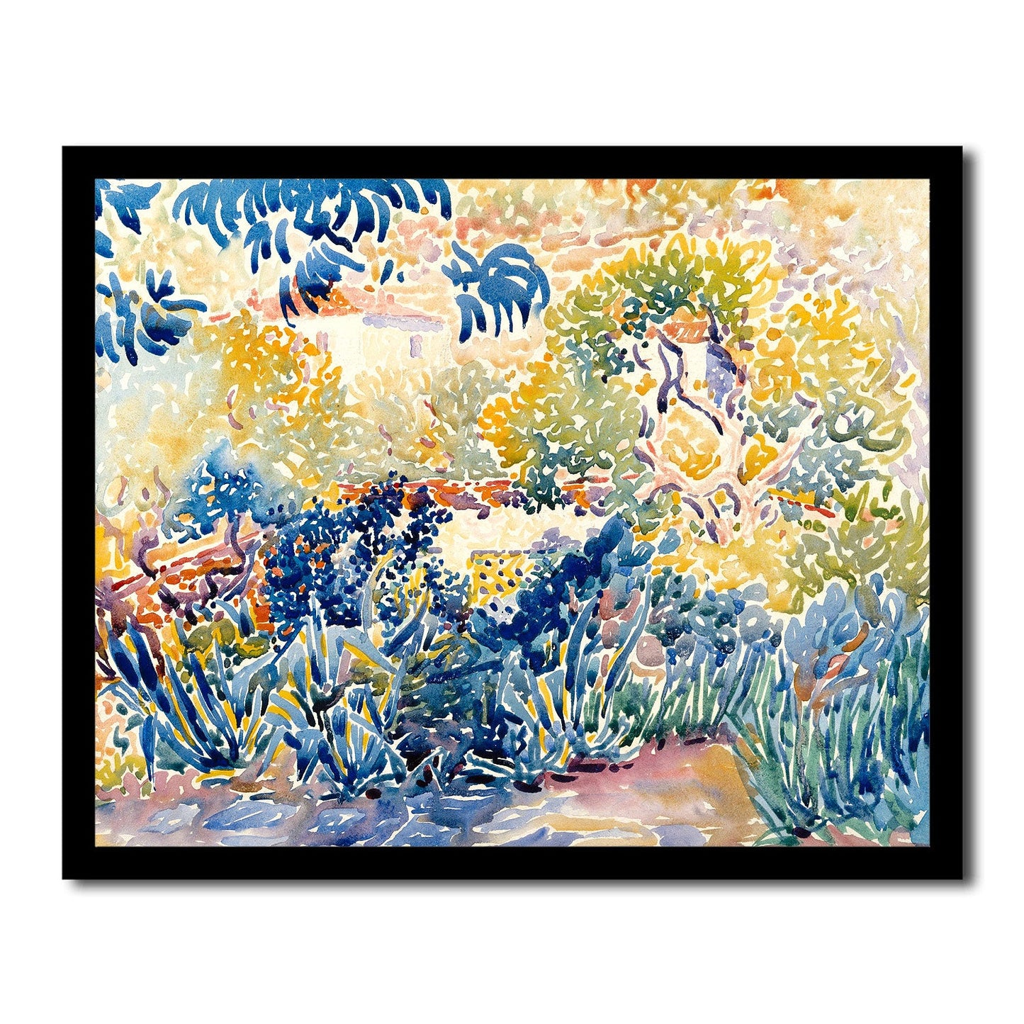 The Artist's Garden at Saint-Clair (1904–1905) by Henri Cross