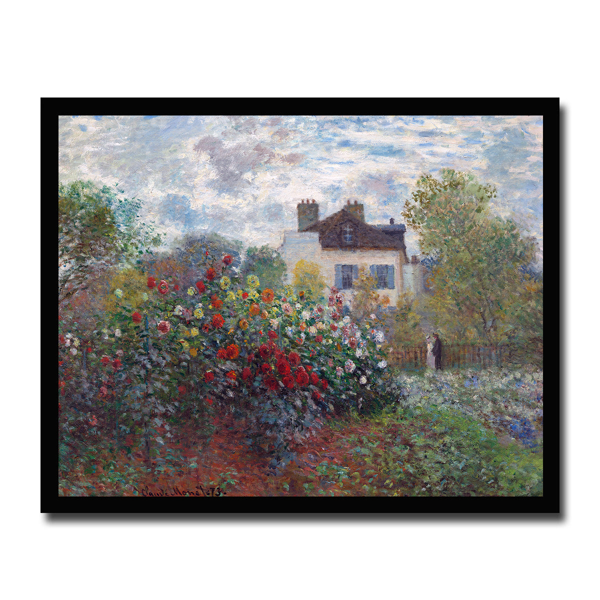 Gardens by Claude Monet