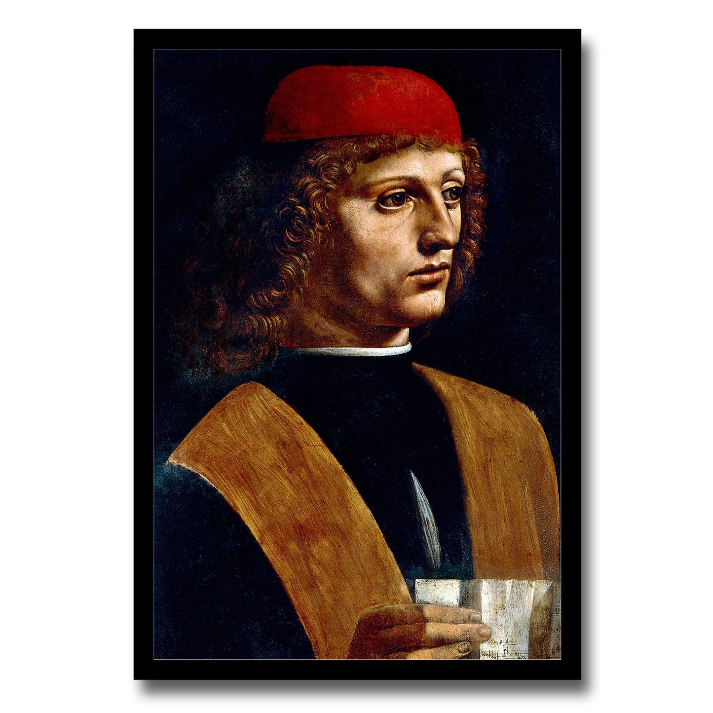 The Portrait of a Musician (circa 1483–1487) by Leonardo di Vinci
