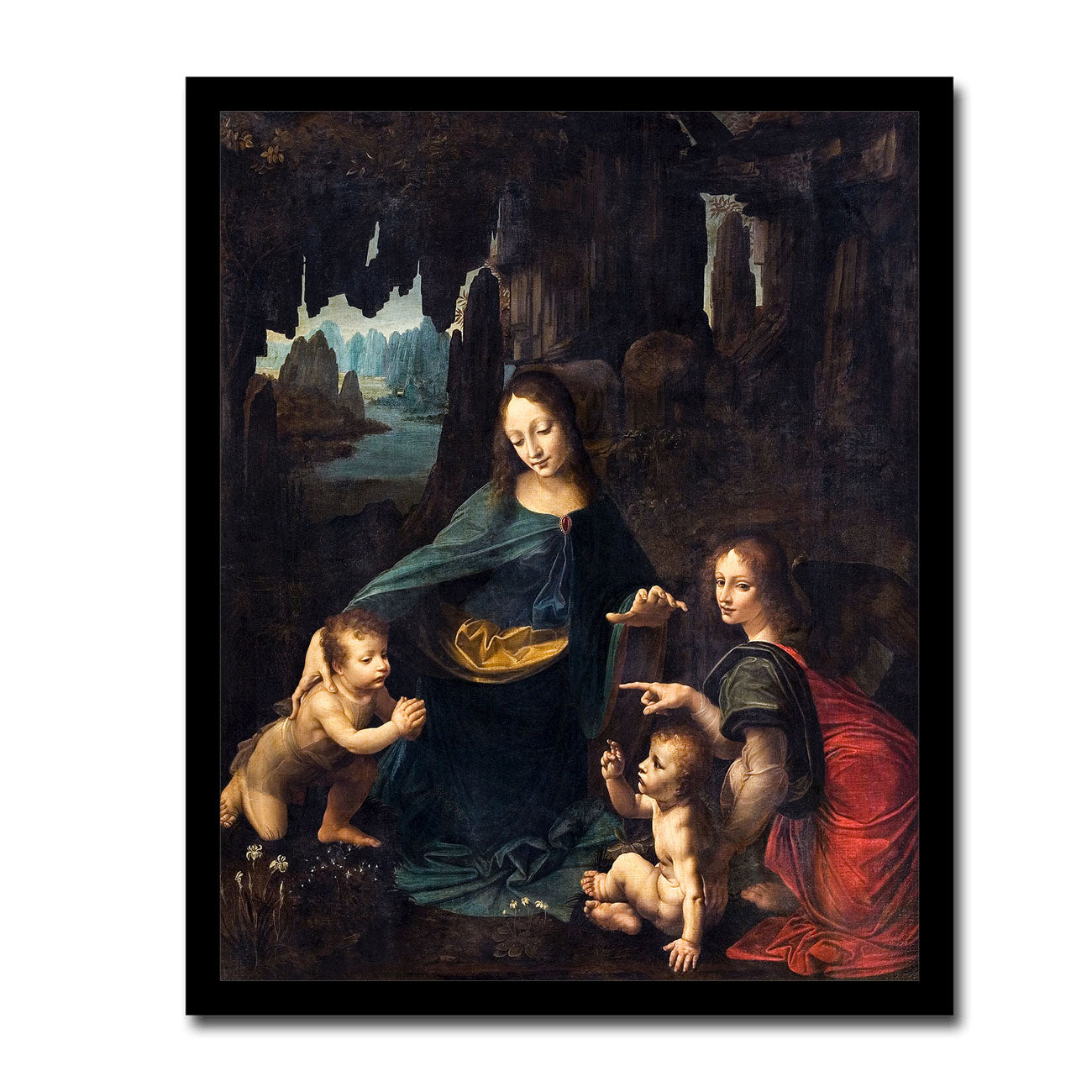 The Virgin of the Rocks (ca. 1601–1700) by Leonardo Di Vinci