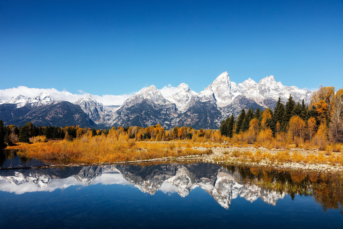 Peaks of the Grand Tetons | Choose Style | Size & Trim Color