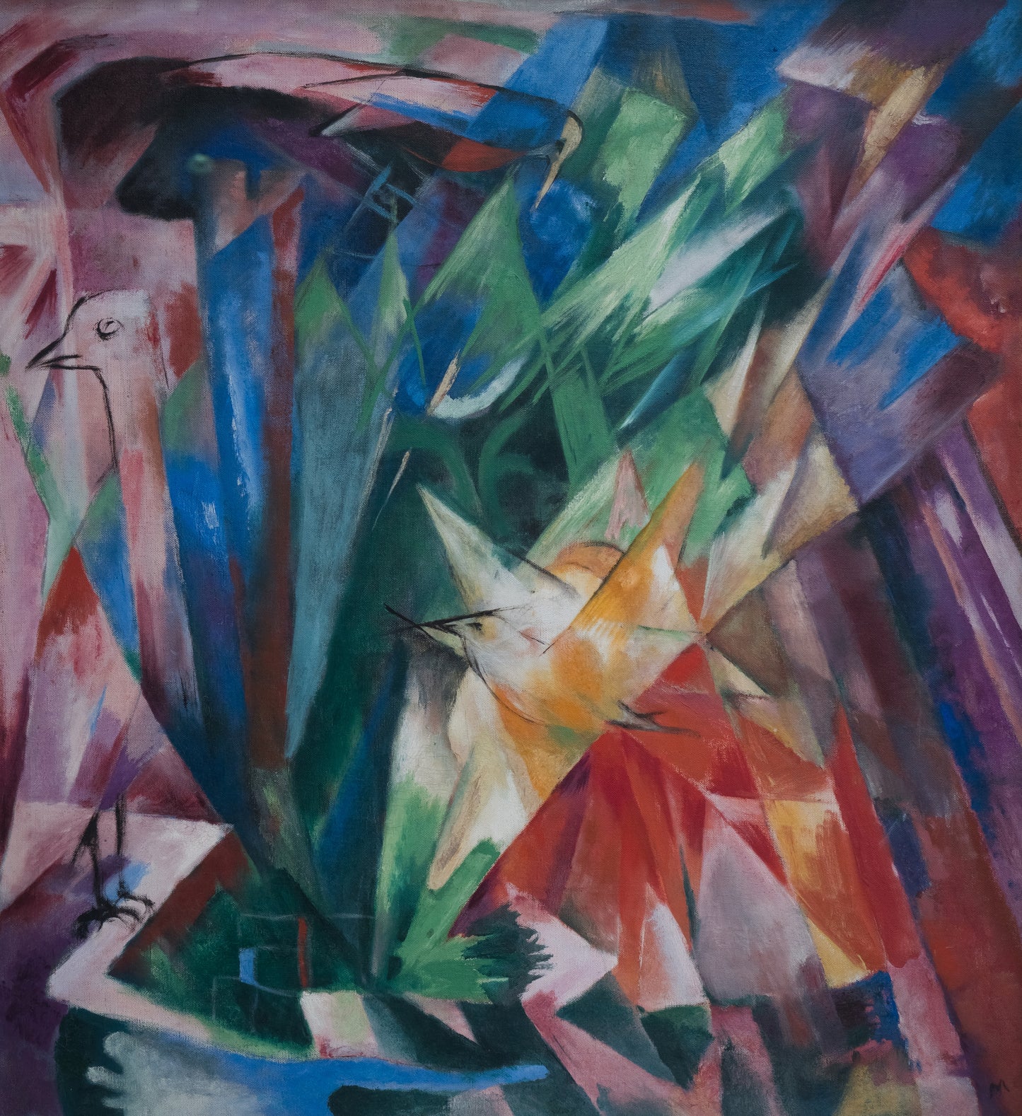 Brids by Franz Marc