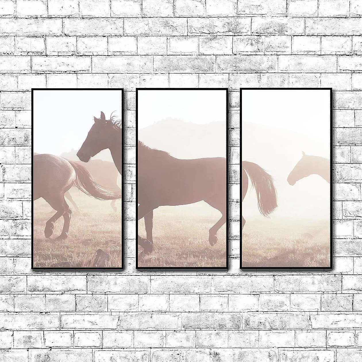 Horses Head for the Corral