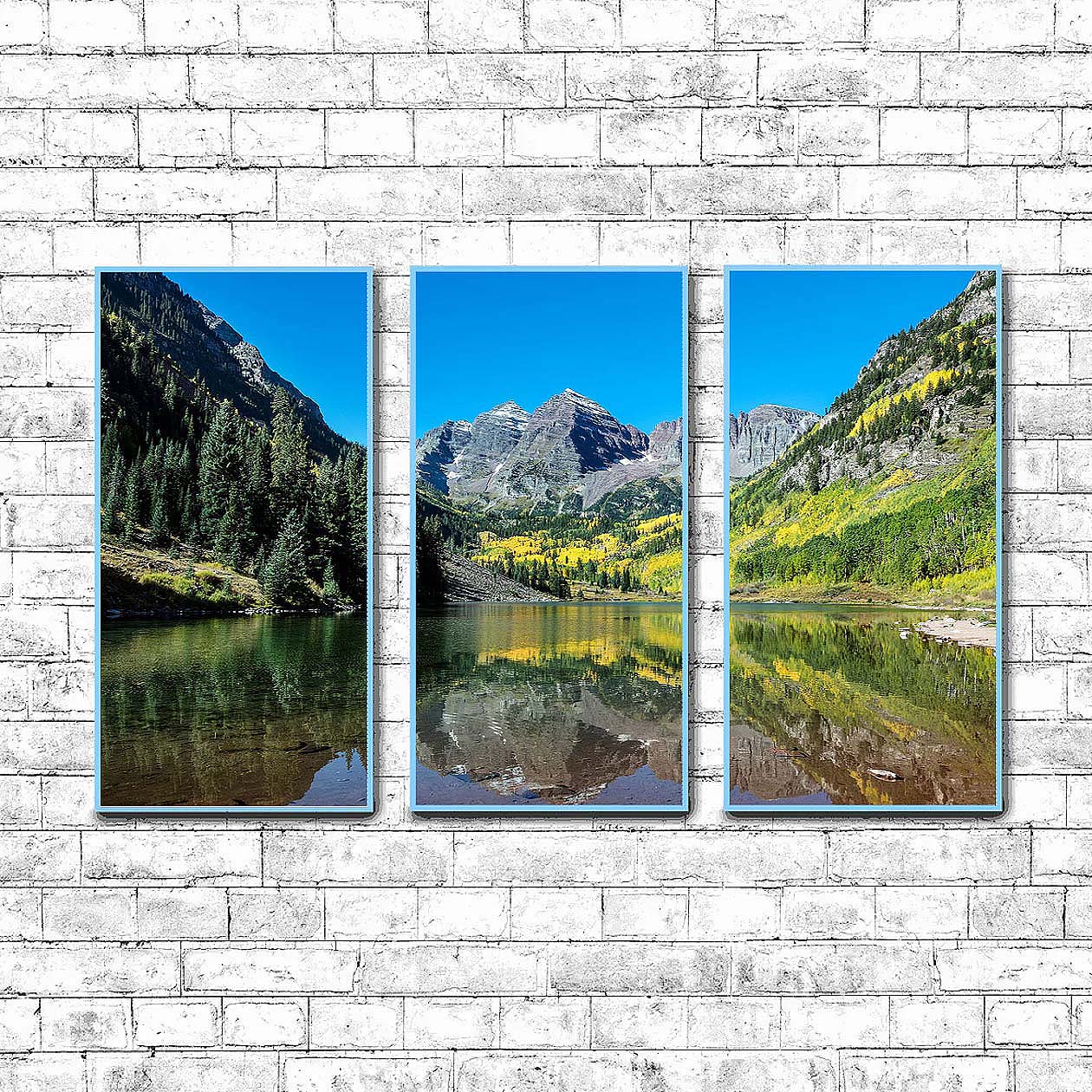 Autumnal view of Rocky Mountain