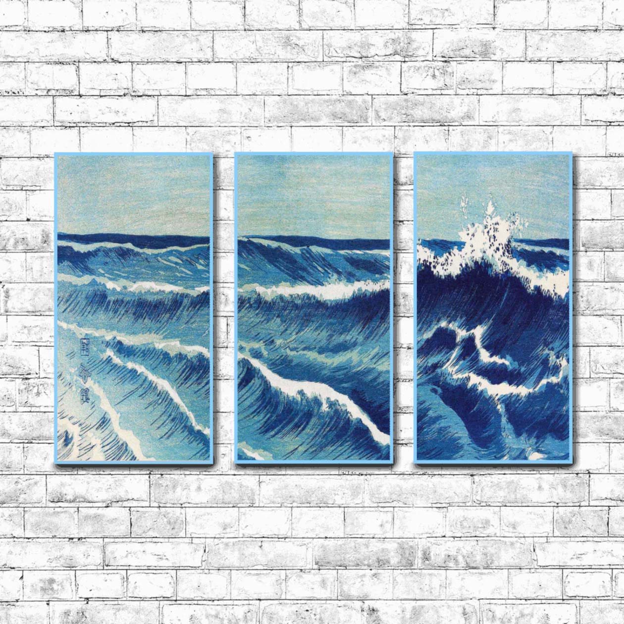 Ocean Waves Vintage Japanese