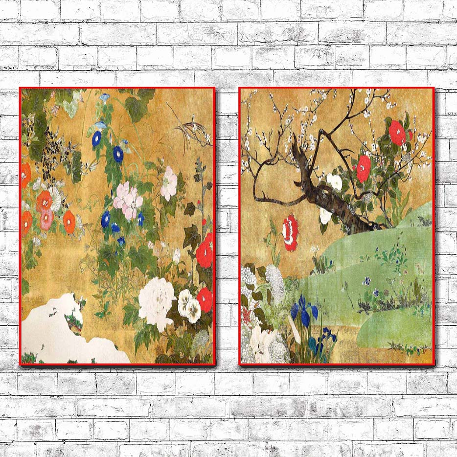 Flowers of the four seasons Satio Ippo