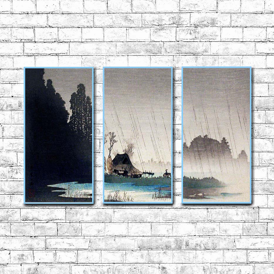 Rain at Igusa by the Sea