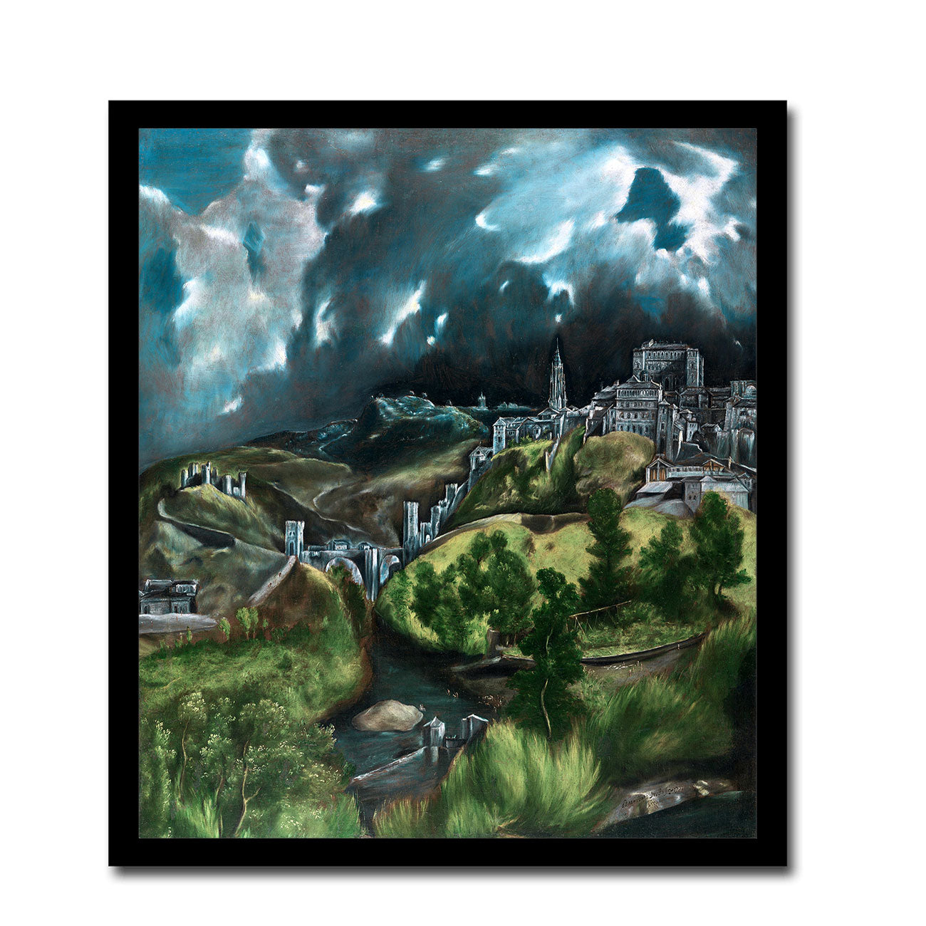 The View of Todeldo by El Greco