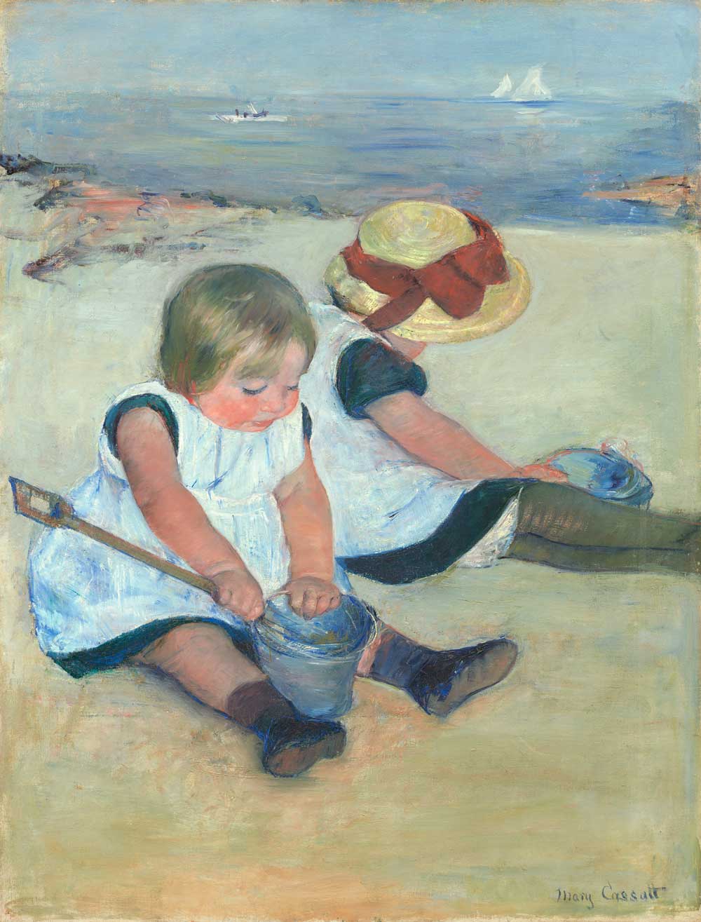 Children Playing by Mary Cassatt 1884