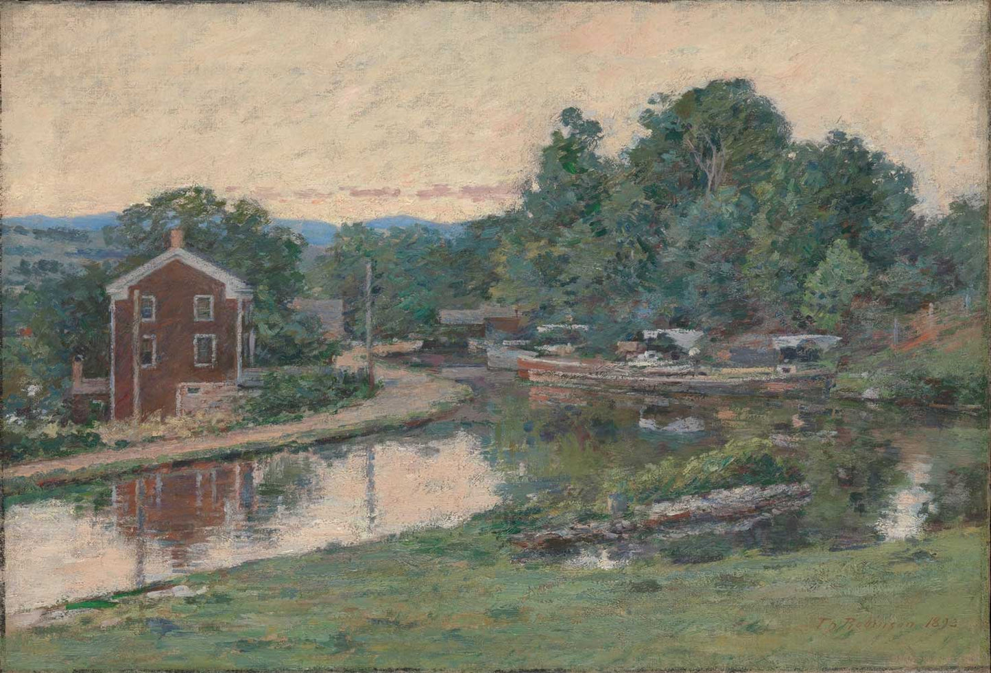 Lock Napanoch by Theodore Robinson 1893