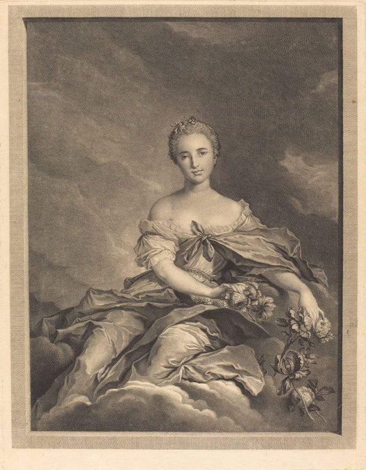 Flore a son lever by Jean Marc Nattier