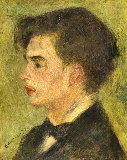 Georges Rivière by Pierre-Aguste Renoir 1888