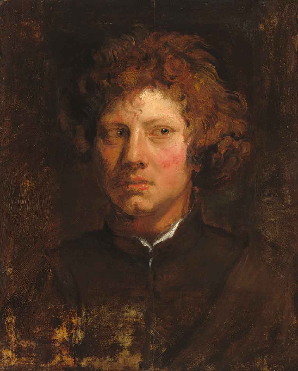 Head of a Young Man by Anthony van Dyck 1618