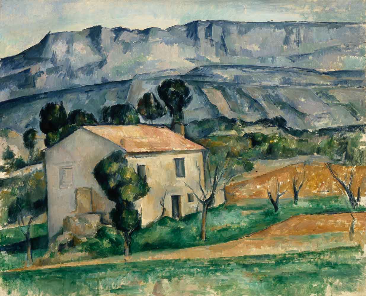 House in Provence by Paul Cézanne 1885