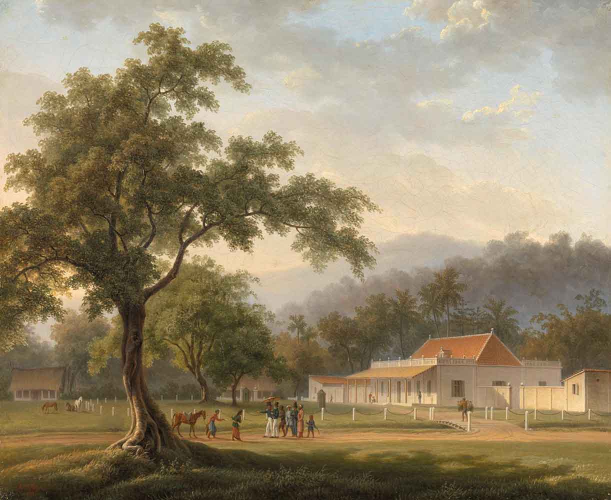 Landscape by Auguste Antoine Joseph Payen 1828