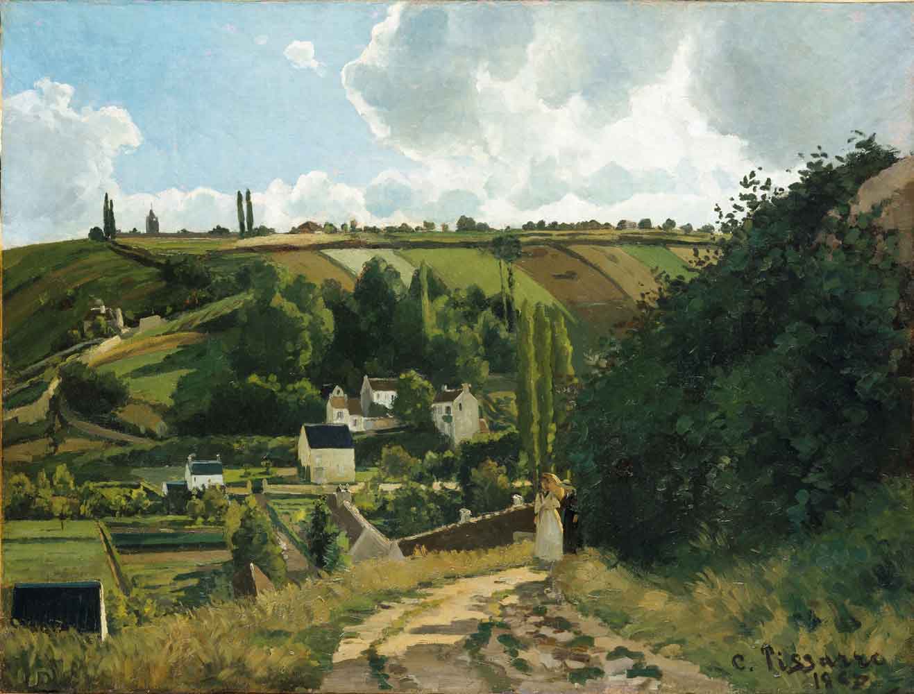 Jalais Hill, Pontoise by Camille Pissarro 1892