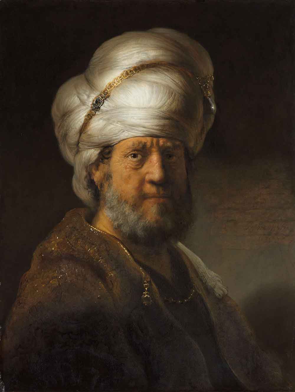 Man in Oriental Dress by Rembrandt van Rijn 1661