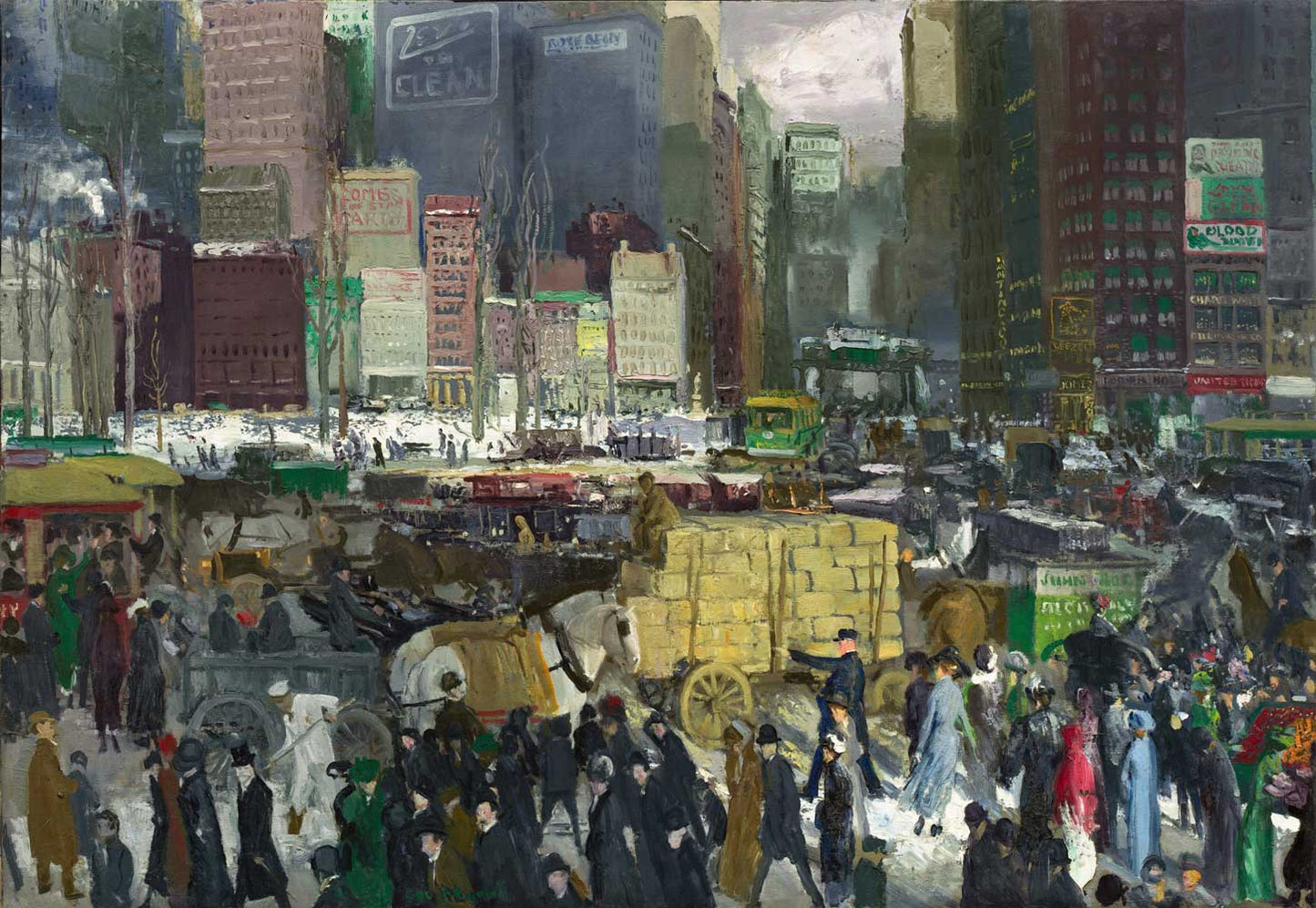 New York by George Bellows 1911