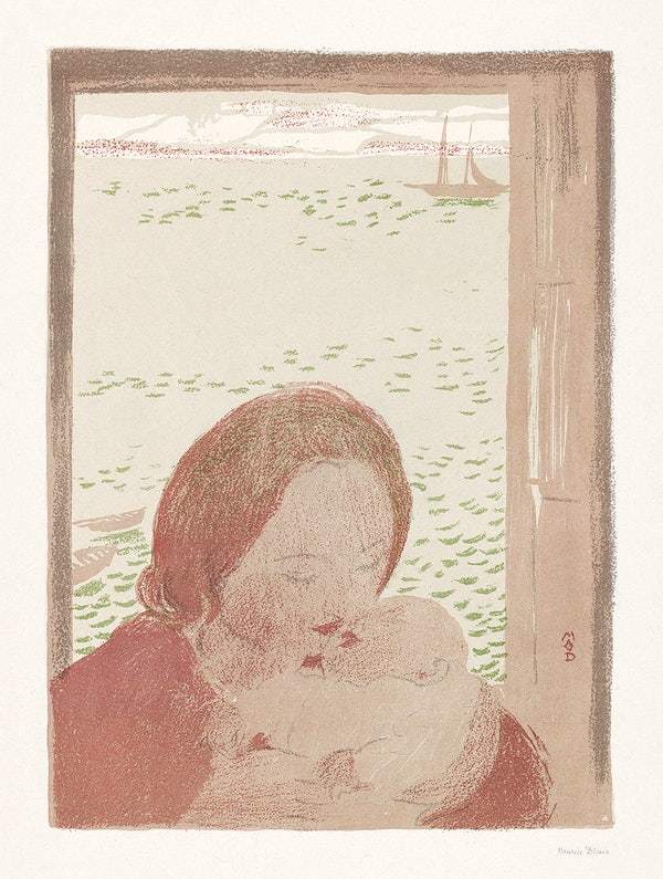 Mother and Baby by Maurice Denis (1870-1943)