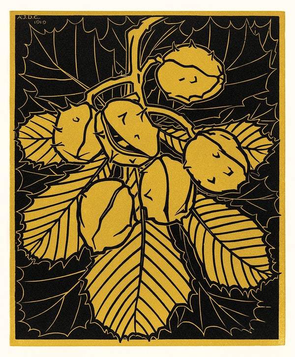 Chestnut branch (1919) by JJulie de Graag