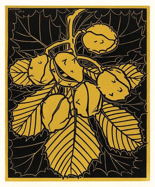 Chestnut branch (1919) by JJulie de Graag