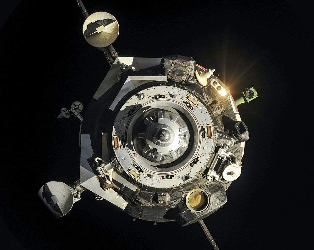 The Soyuz TMA-09M by NASA