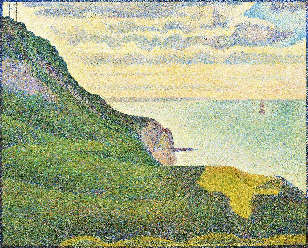 Seascape at Port-en-Bessin, Normandy (1888) by Georges Seurat