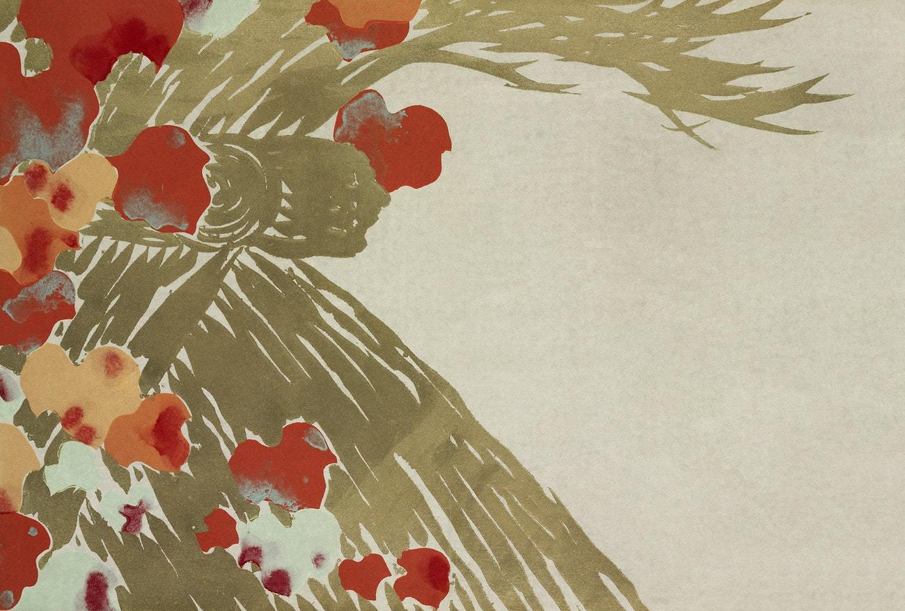 Flowers from Momoyogusa by Kamisaka Sekka