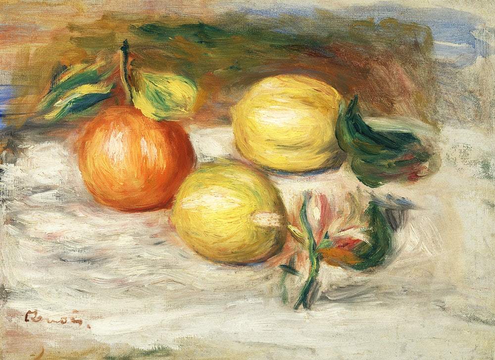 Lemons and Orange (1913) by Pierre-Auguste Renoir