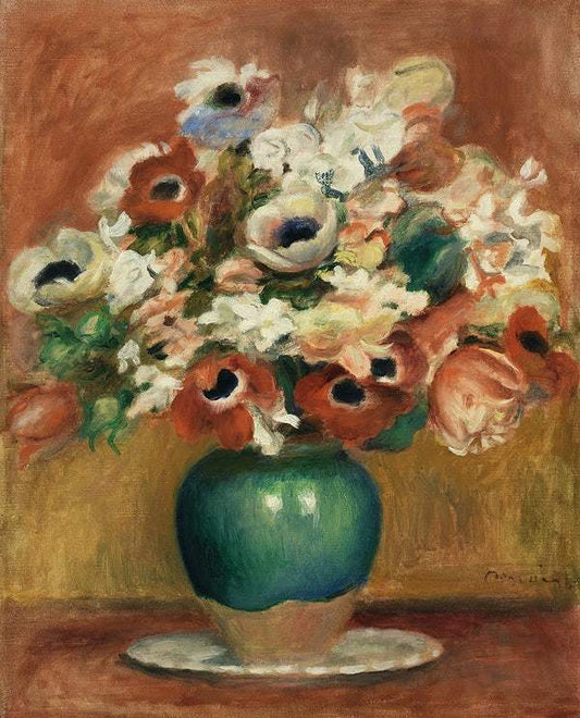 Flowers (Fleurs) (1885) by Pierre-Auguste Renoir