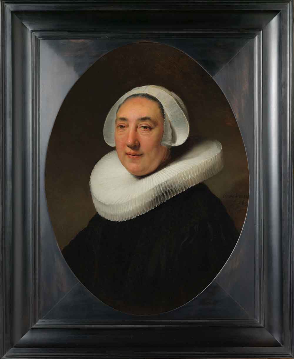 Portrait of Haesje Jacobsdr by Rembrandt 1634